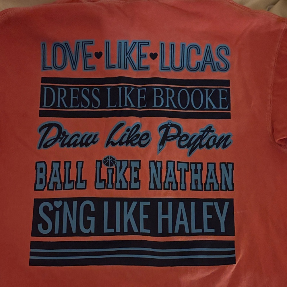 Comfort Colors Orange Graphic Tee